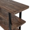 Alaterre Furniture Pomona 48" Metal and Wood Media/Console Table AMBA1020